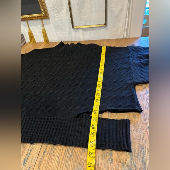 ❣️PINKO – Black Textured Turtleneck Sweater – Size S - Picture 14 of 14